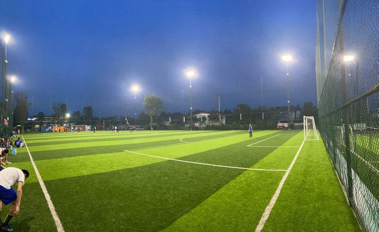 residential basketball court lighting