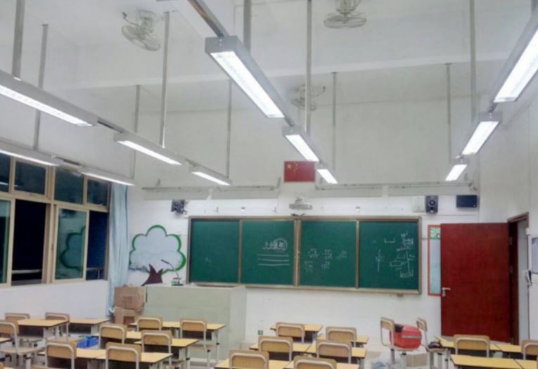 What are the requirements for light in classroom lights