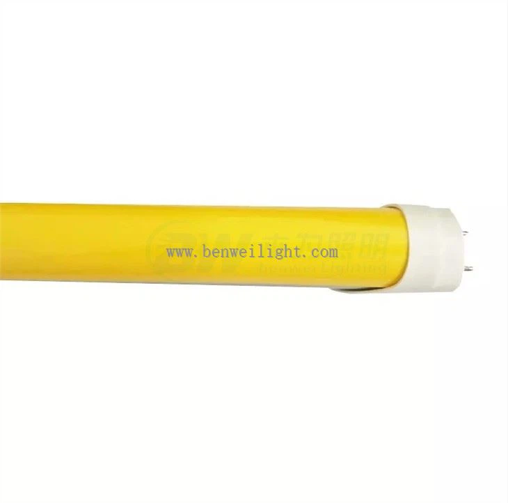 Anti-UV T8 Led Yellow Tube Light