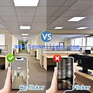 2x4 FT 평면 LED Troffer 패널 라이트