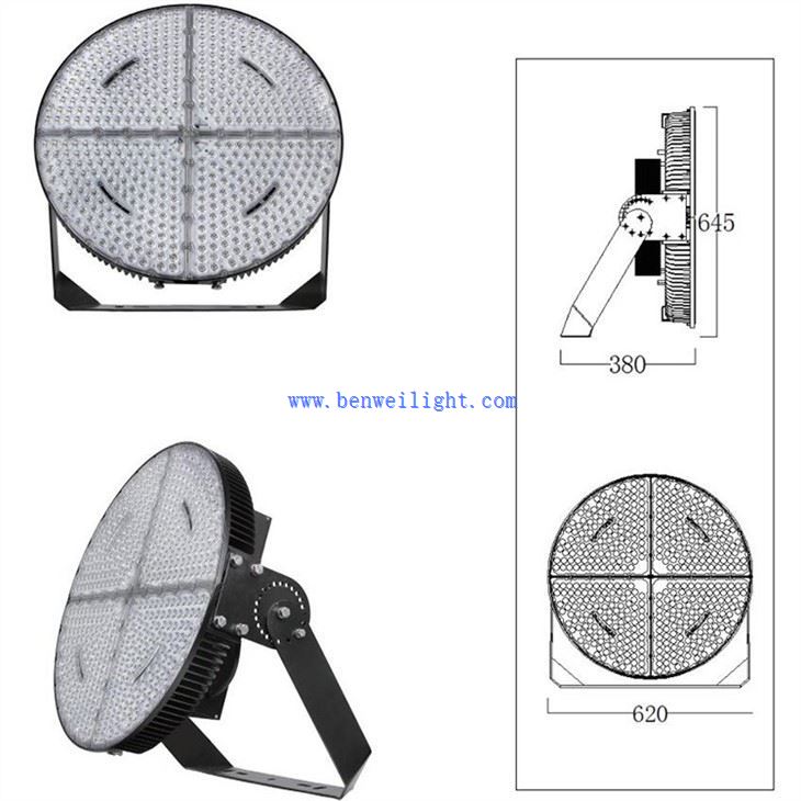 800w Led 농구 코트 조명