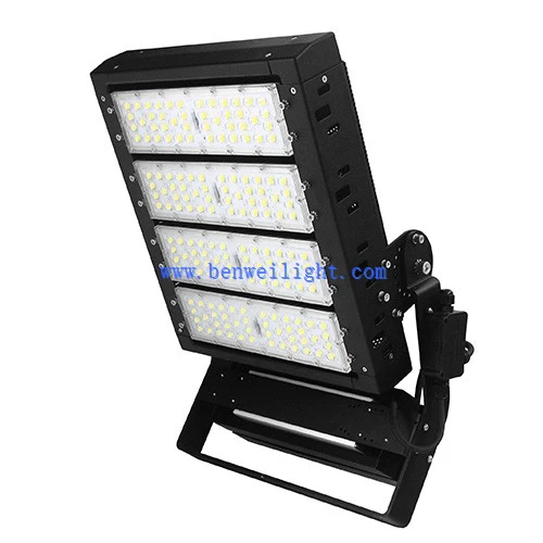 led football field