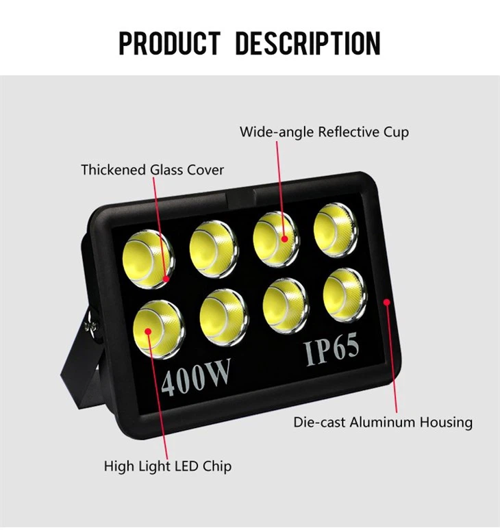 400W High Power Led Flood Light detail