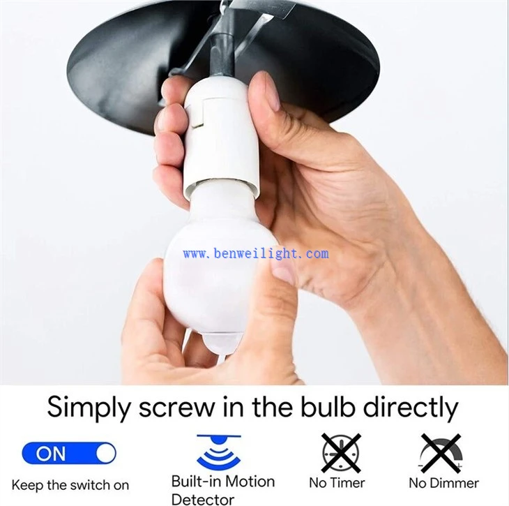 Motion Sensor Light Bulbs details