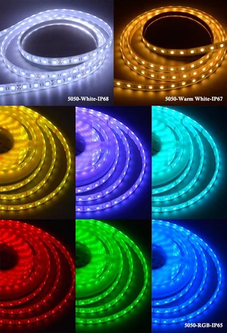 SMD5050 RGB LED 스트립