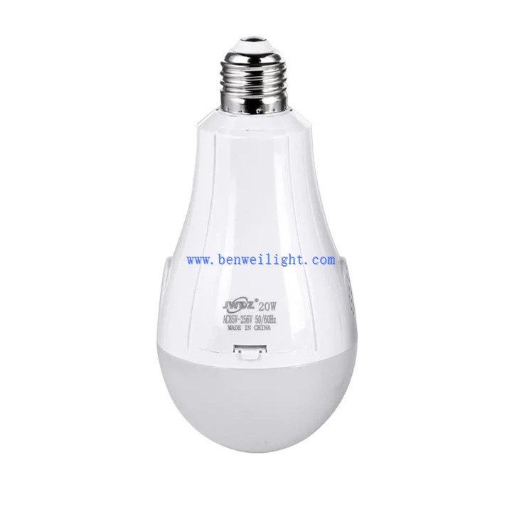 Two Battery Powered Rechargeable Led Emergency Bulb1