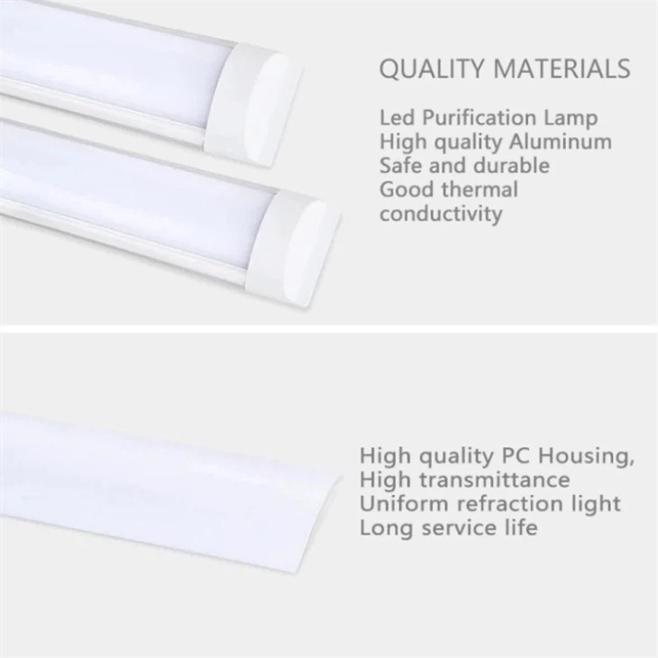 Slim 20W Cool White LED Batten Light - 600mm best