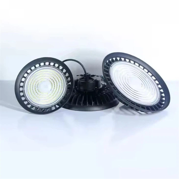 100W UFO LED 하이 베이 조명, IP65 방수 및 IK08 하이 베이 LED 상점 조명