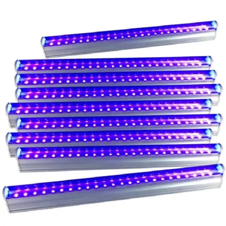 침실용 12 LED UV 블랙 라이트 스테이지 블랙라이트