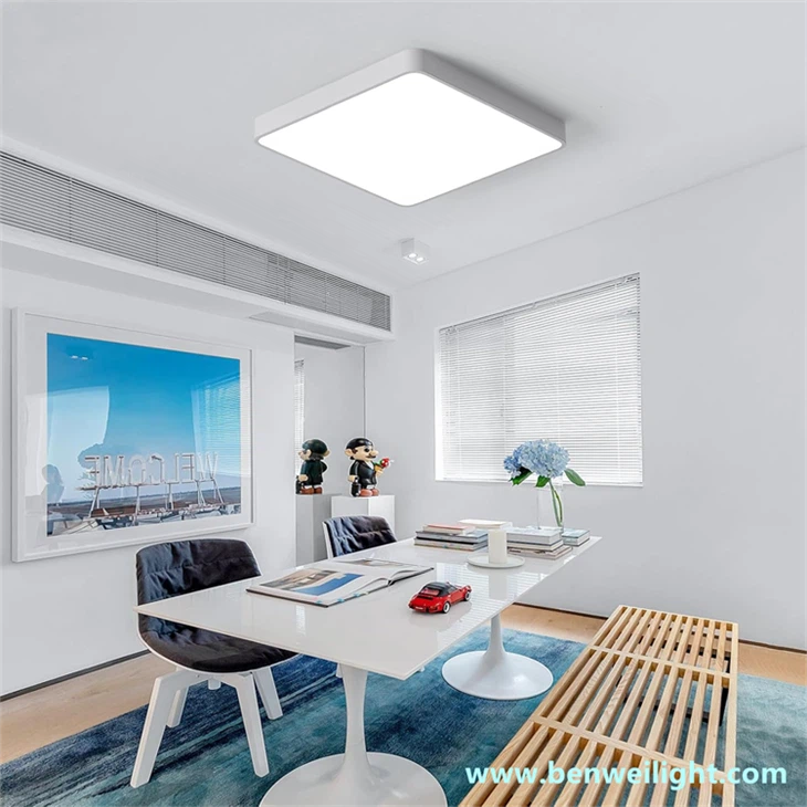 39W Square LED Ceiling Light 6500K White Light Suitable For Offices And Kitchens price