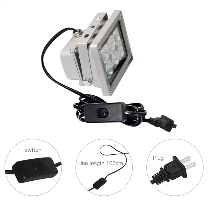 405nm UV Curing Light For 3D Printing (60W)