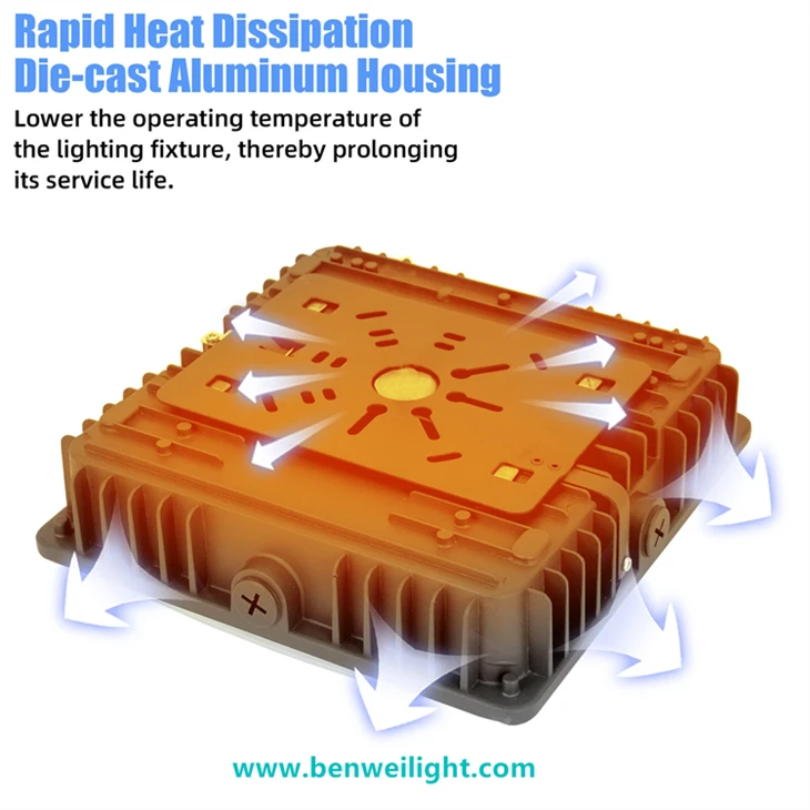 70W LED Waterproof Canopy Light: Gas Station & Outdoor High Bay Lamp factory