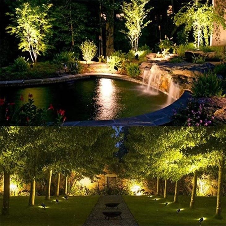 garden led spike lights