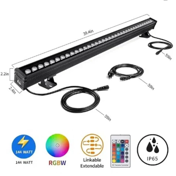 led wall washer light