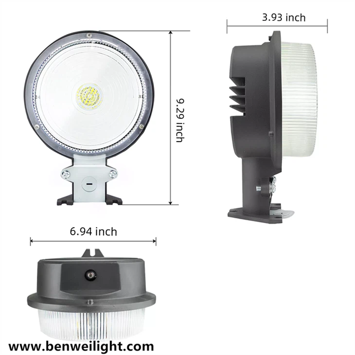 Outdoor LED Security Floodlight: Auto Dusk-to-Dawn Waterproof Yard/Barn Fixture suppliers