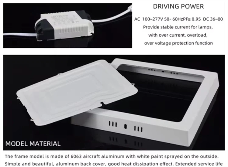 surface mount led panel surface mount led panel