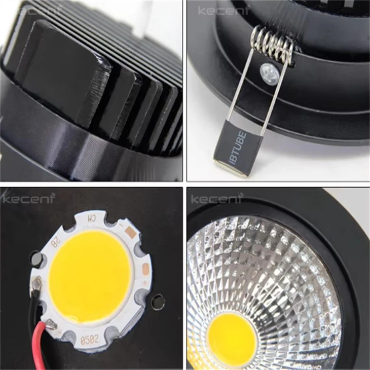 black led downlights