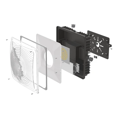 LED 방수 캐노피 주유소 전등 100W, 야외 하이베이 차고 램프