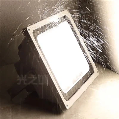 LED 투광 조명 외부 벽 조명 정원 야외 보안 투광 조명(100W)