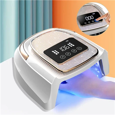 새로운 도착 무선 충전식 UV Led 네일 램프 무선 120W 네일 건조기