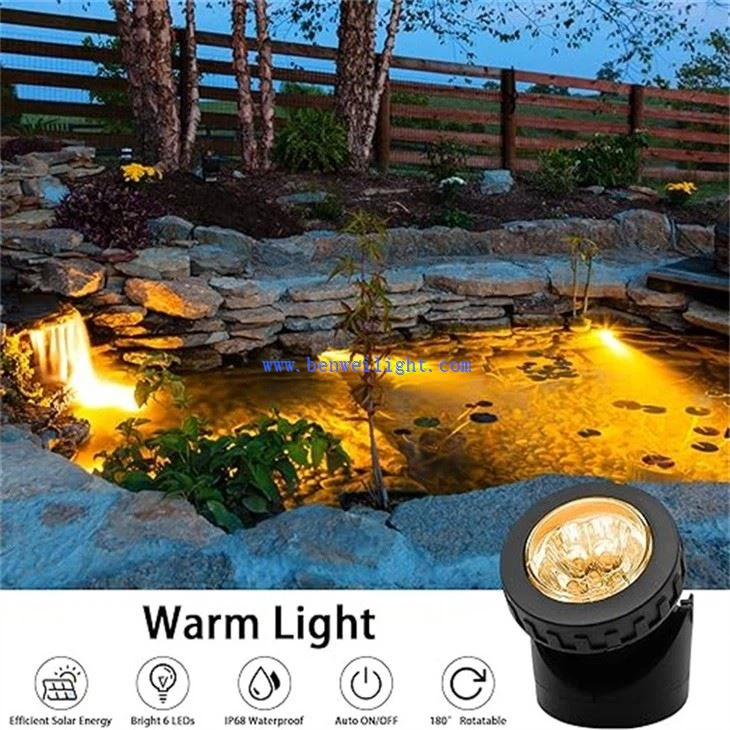 Solar LED Inground Plug Lawn Light (2)